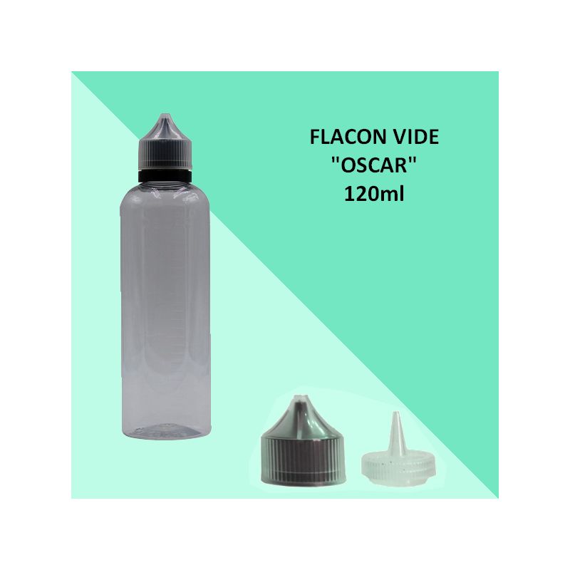 Fioles Vides graduées 120 ml (Par 10)