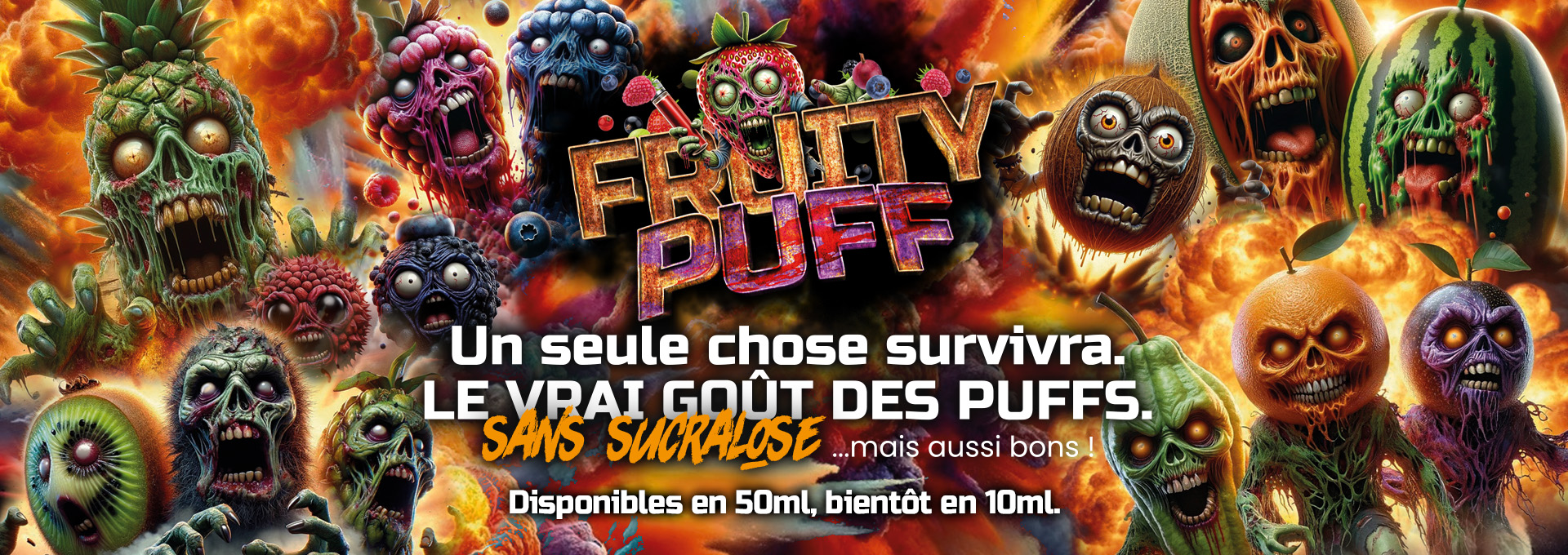 Fruity Puff Slide background