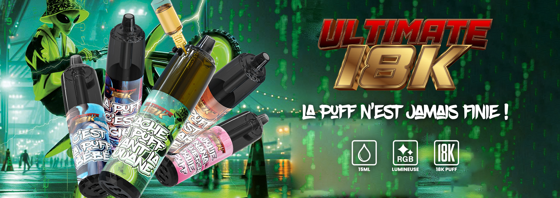 Ultimate 18K Slide background